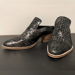 Very Volatile Studded Slip-On Wedge Loafer